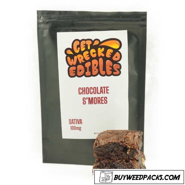 Get Wrecked Edibles - Chocolate S'mores