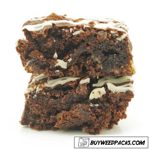 Get Wrecked Edibles - White Chocolate Brownie