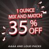 AAAA & Loud Packs - 1 Ounce - Mix and Match