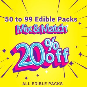 Edibles - 50 to 99 - Mix and Match