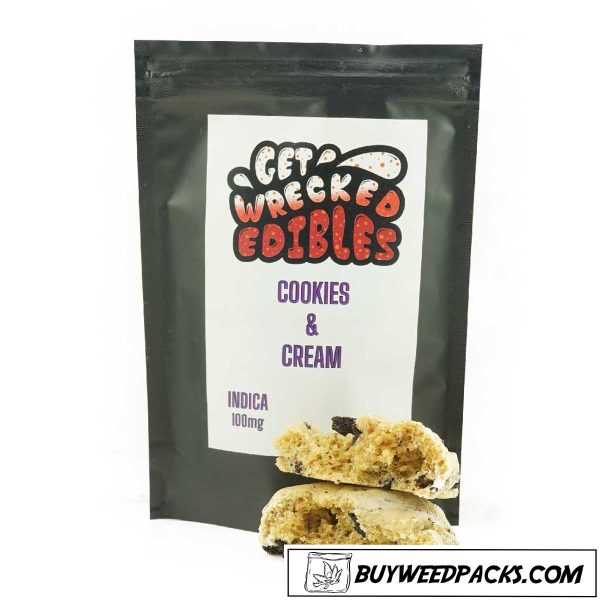 Get Wrecked Edibles - Cookies & Cream
