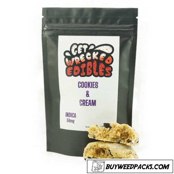 Get Wrecked Edibles - Cookies & Cream