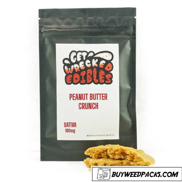 Get Wrecked Edibles - Peanut Butter Crunch