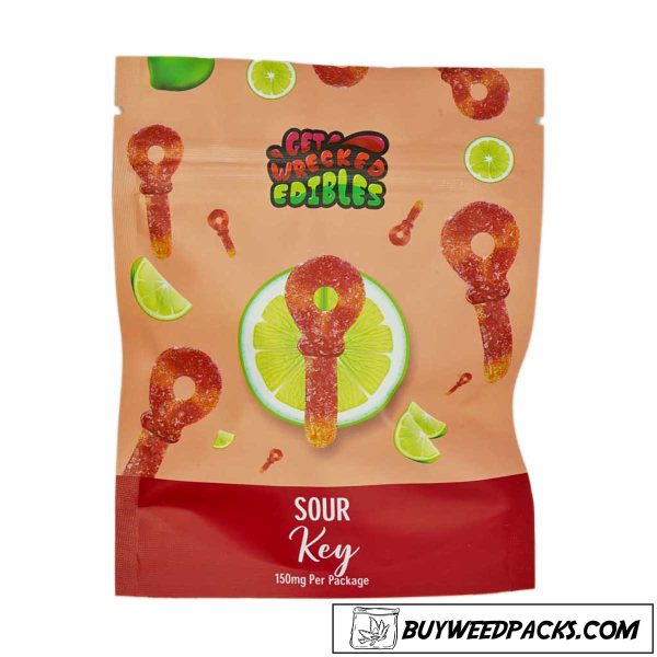 Get Wrecked Edibles - Sour Key