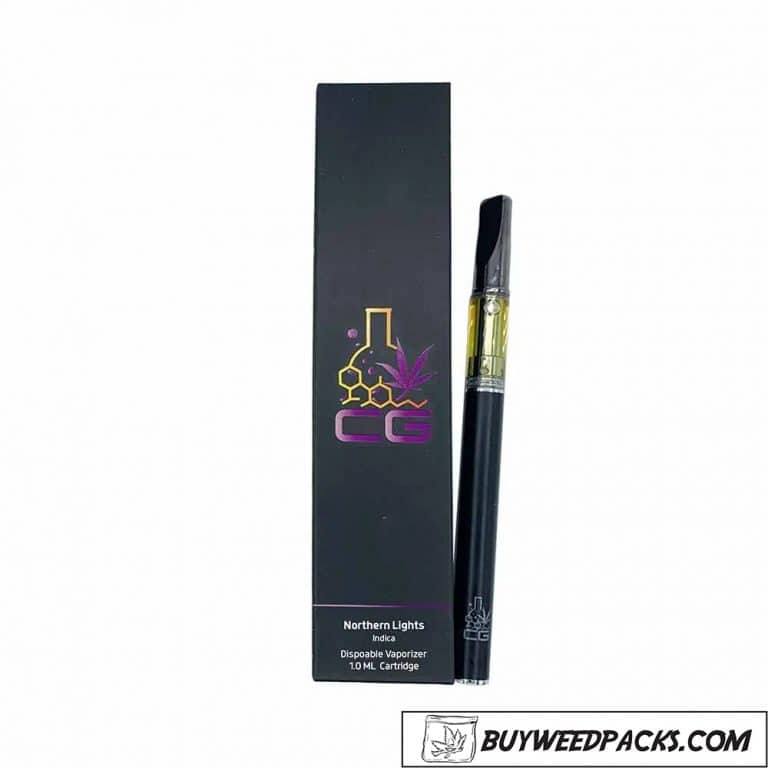 CG Extracts Disposable Pens Northern Lights Buy Weed Packs