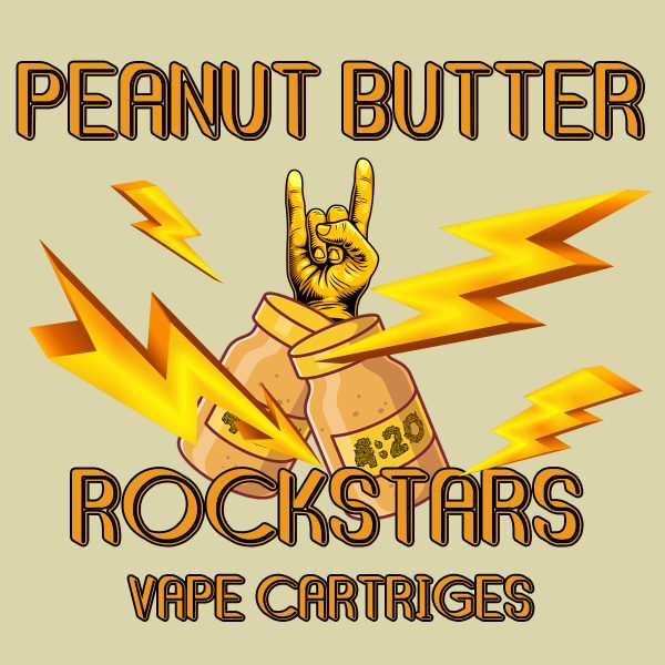 Bulk THC Vape - Peanut Butter Rockstars