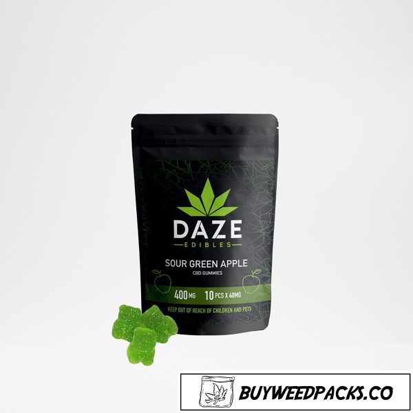 Daze Edible - Sour Green