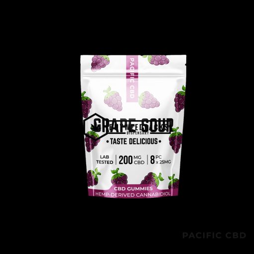 Grape Sours - Buy Edibles Online - Pacific CBD