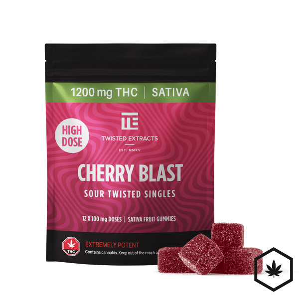 Twisted Extract Cherry Blast | Buy Weed Packs | Buy Edibles Online