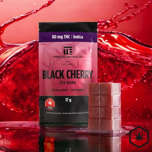 Twisted Extract Black Cherry | Buy Weed Packs | Buy Edibles Online