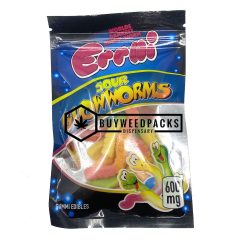 Errlli sour glowworms | Buy Online Weeds | Buyweedpacks