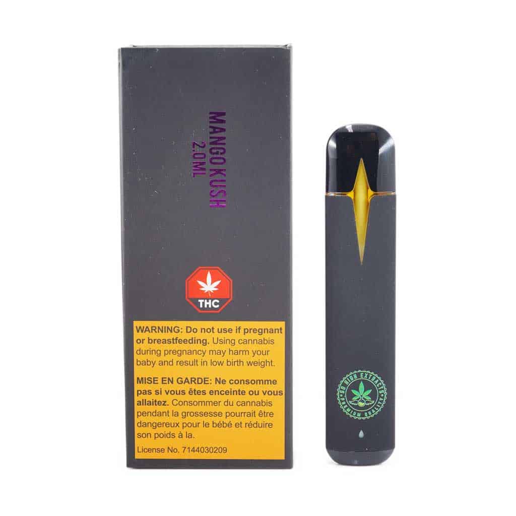 So High Extracts Premium Vape 2ML THC  Mango Kush (Indica) | Buy THC Vape  | So High Extracts