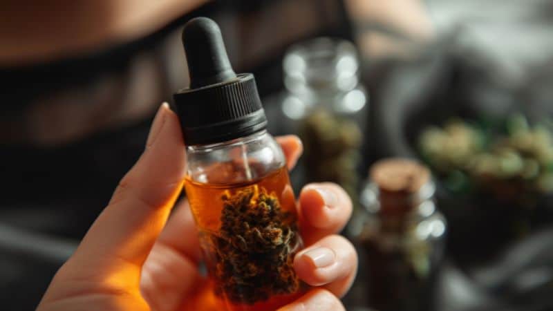 Tinctures are liquid cannabis extracts that are taken under the tongue. This⁠ method⁠ allows for fast absorption without inhaling or eating anything.