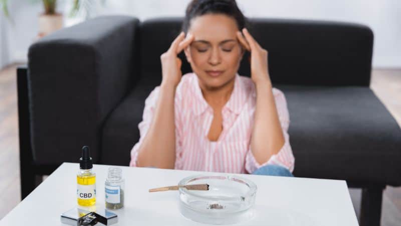 Weed withdrawal symptoms are the physical and psychological reactions that happen when a regular marijuana user suddenly stops smoking, vaping, or eating edibles.