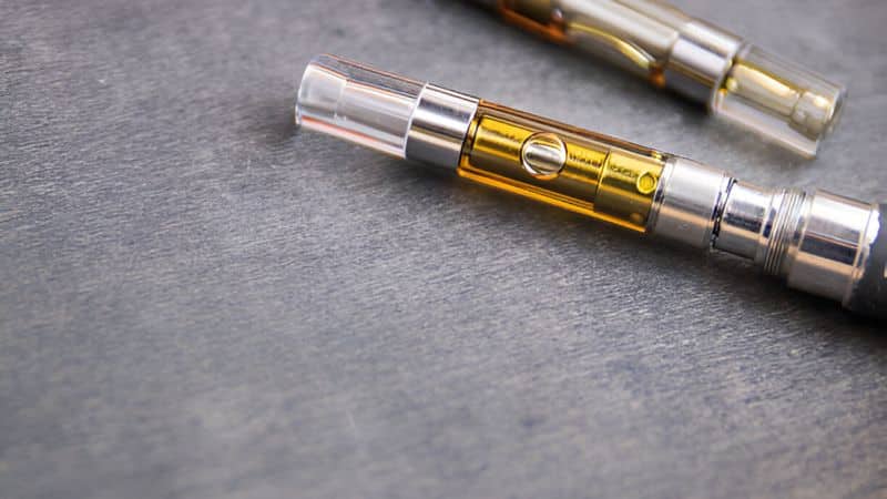 With these devices, you pair a reusable battery with different weed cartridges that come in a range of strains and flavours.