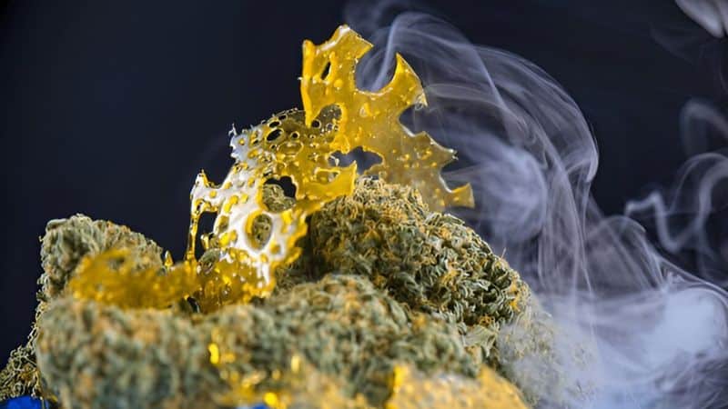 Producers create shatter online using a process called “solvent extraction”.