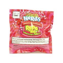 Nerd Rope Bites – 600MG THC Strawberry | Buy Online Weeds | Buyweedpacks
