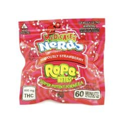 Nerd Rope Bites – 600MG THC Strawberry | Buy Online Weeds | Buyweedpacks