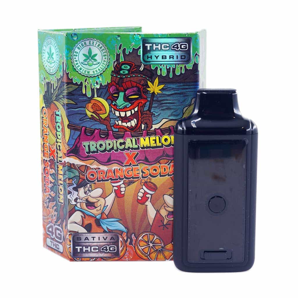 So High Extracts – Dual Chamber Pen – Tropical Melon + Orange Soda (4 Grams + 4 Grams)