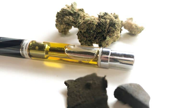 This is a small, battery-powered device that stoners use to heat cannabis oil or distillate before inhaling the vapour.