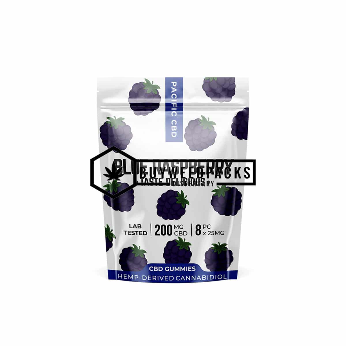 Pacific CBD Blue Raspberry 200mg