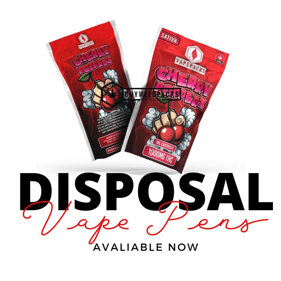 Disposable vape pens from online dispensary Canada – Cherry Popperz THC vapes available now