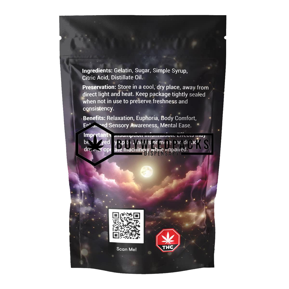 The Hex Collection Gummies – 500MG THC