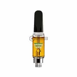 Jungle Cake vape cartridge with amber oil and premium hardware
