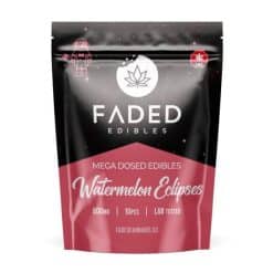 Faded Edibles Mega Dosed Astros Watermelon Eclipses - 600mg THC