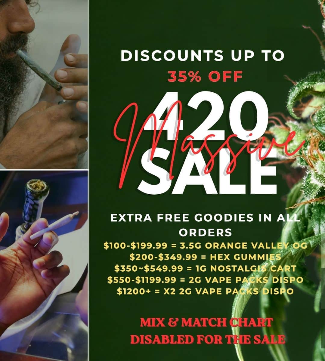 420 SALE BUYWEEDPACKS - ONLINE DISPENSARY CANADA