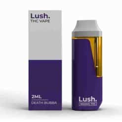 LUSH 2ML Disposable Vape – Death Bubba (Indica)